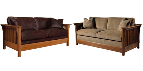 Stickley Fine Upholstery Modern, Fayetteville Twin Convertible Sofa